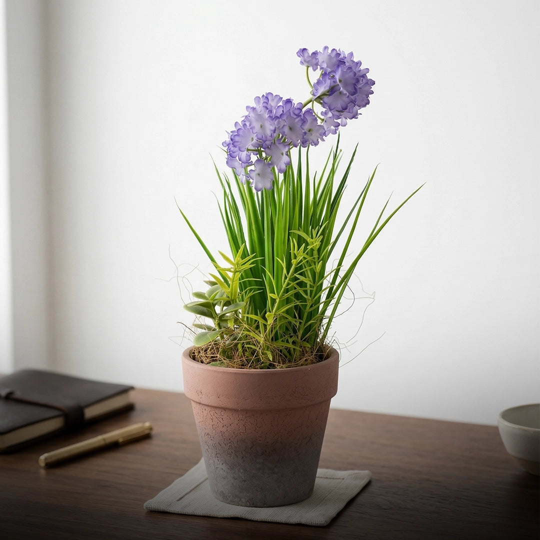 Lavender Meadow Decorative Pot