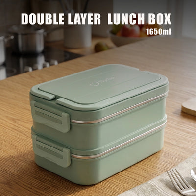 Syso Premium Double Layer Lunch Box (1650ml) – Durable & Travel-Friendly