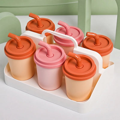 Milk Tea Cup Six-Compartment Ice Mould