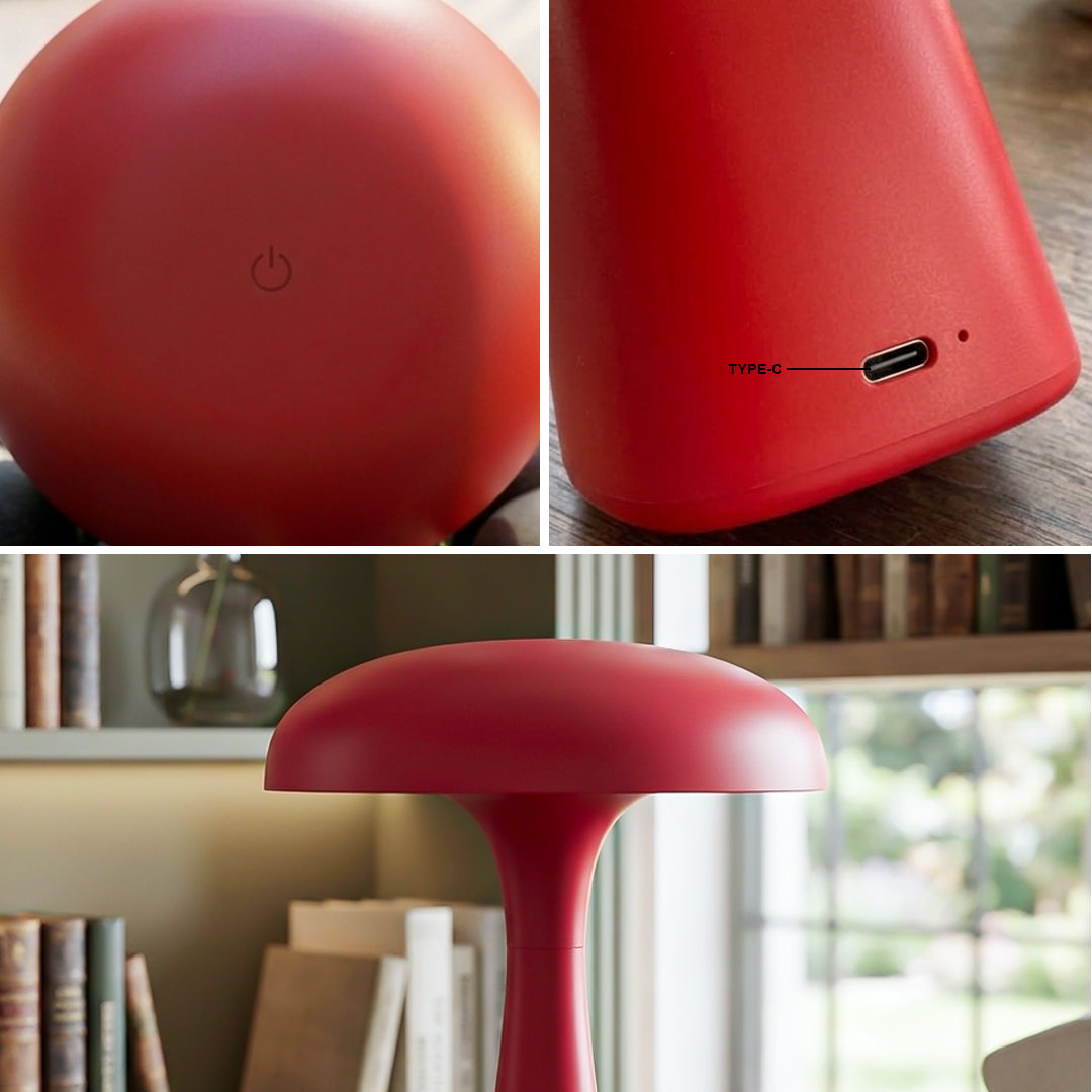 Jellyfish Touch Control LED Night Lamp