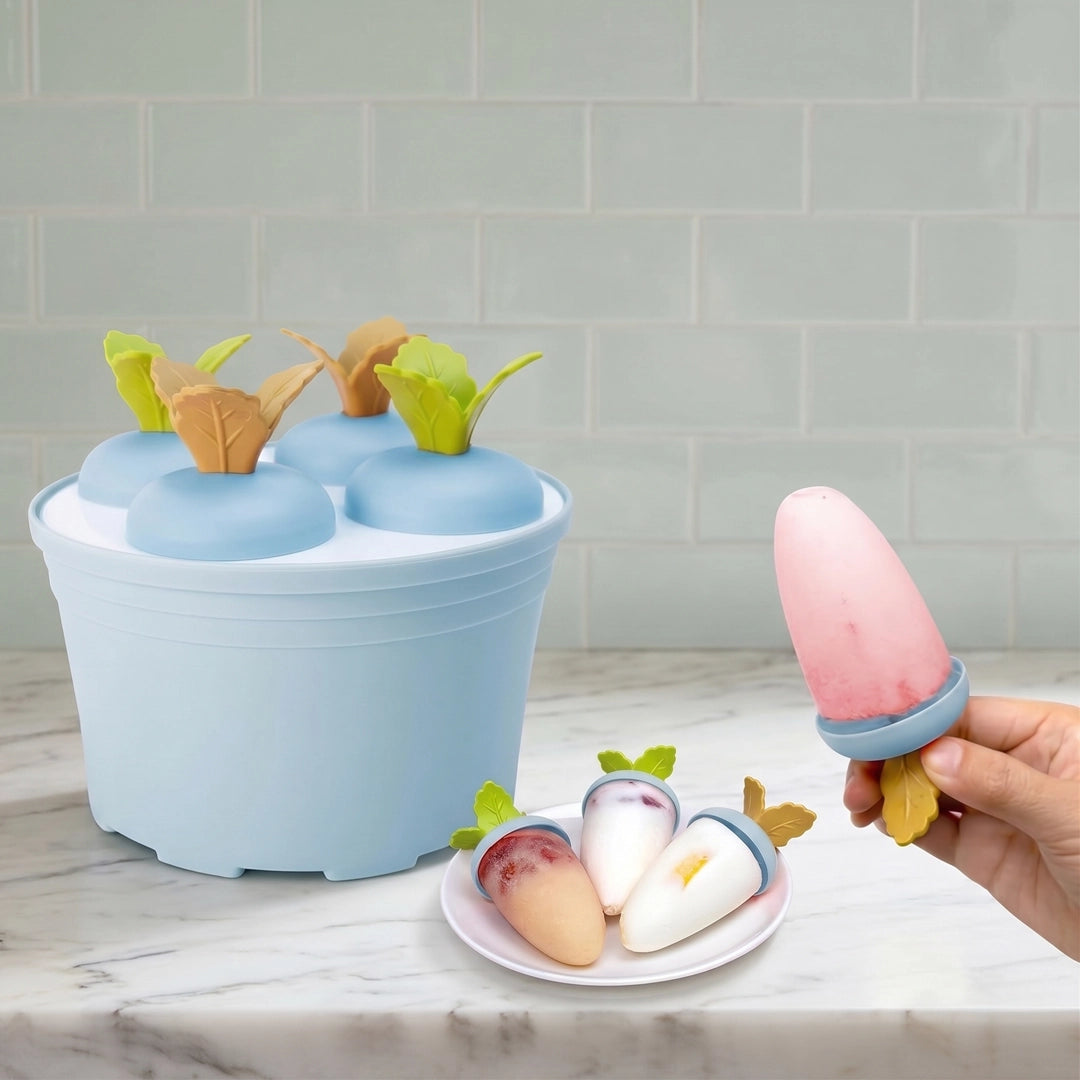 Small Potted Ice Mould with Lid