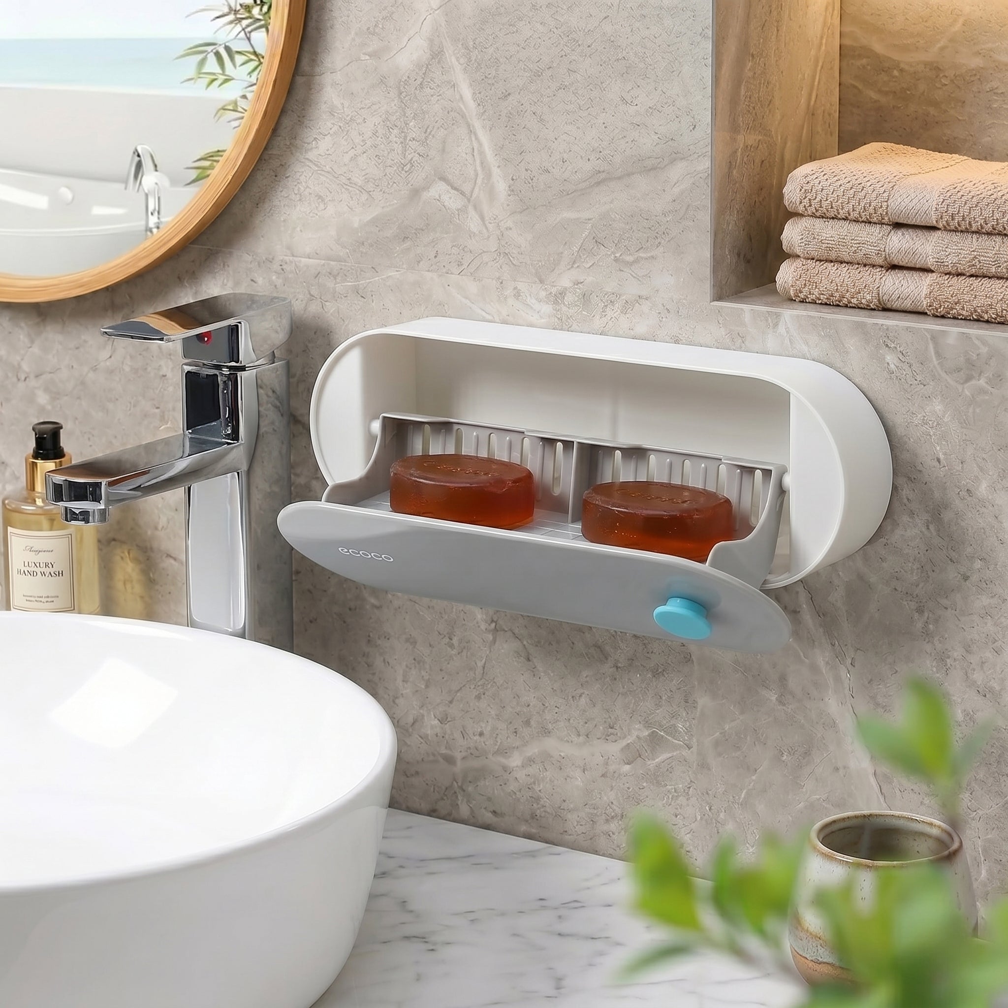 Ecoco Flip Top Soap Holder