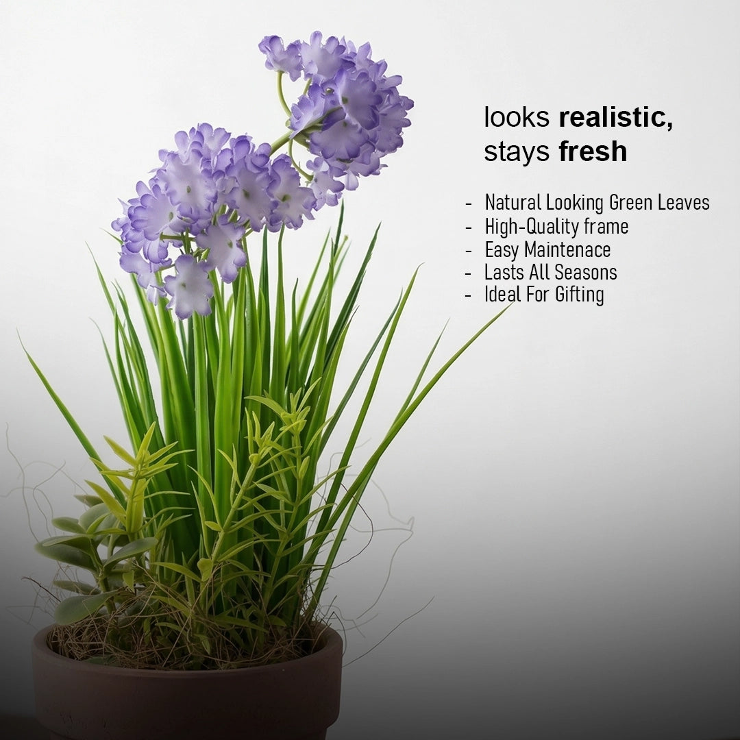 Lavender Meadow Decorative Pot