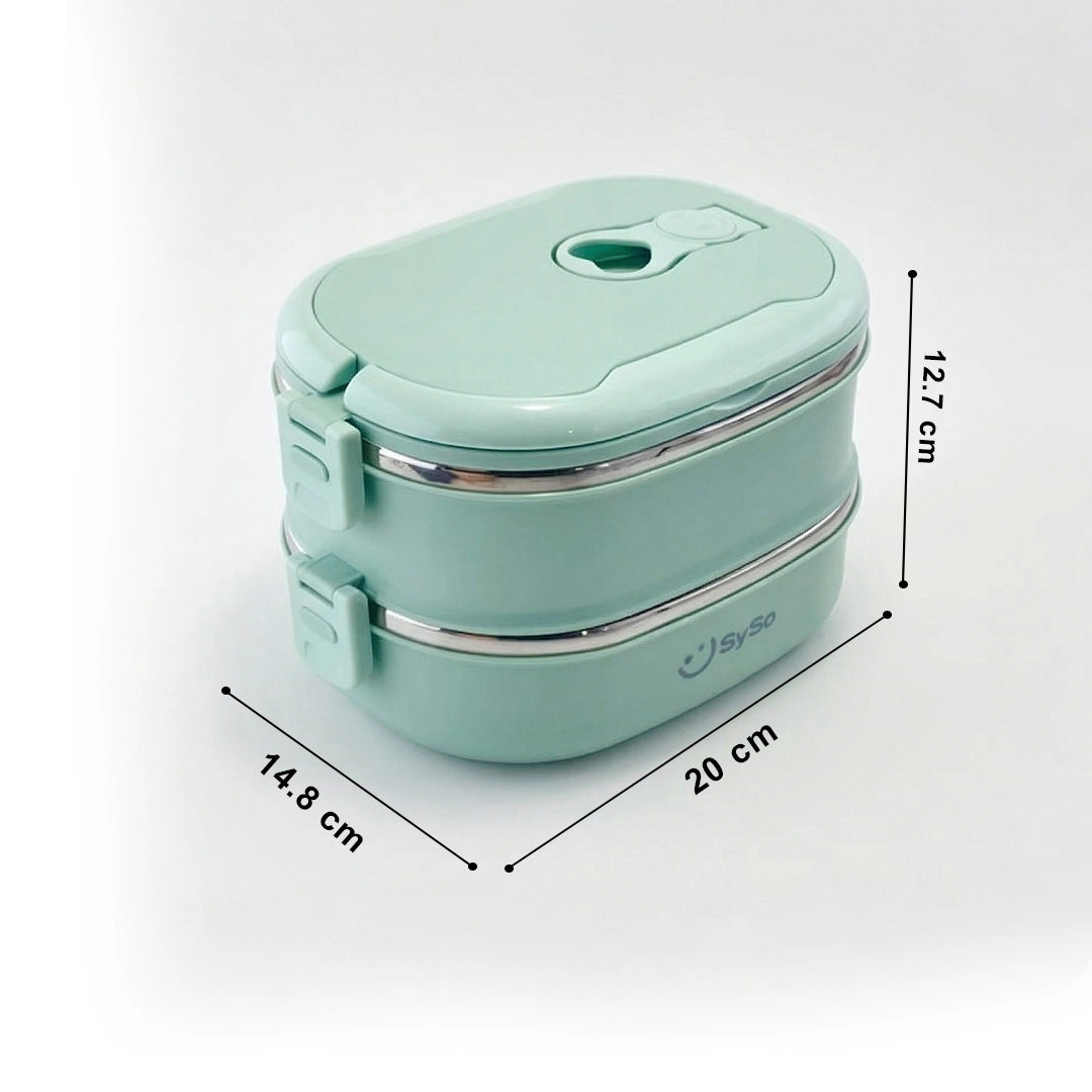 Syso Double Layer Lunch Box (1800ml)