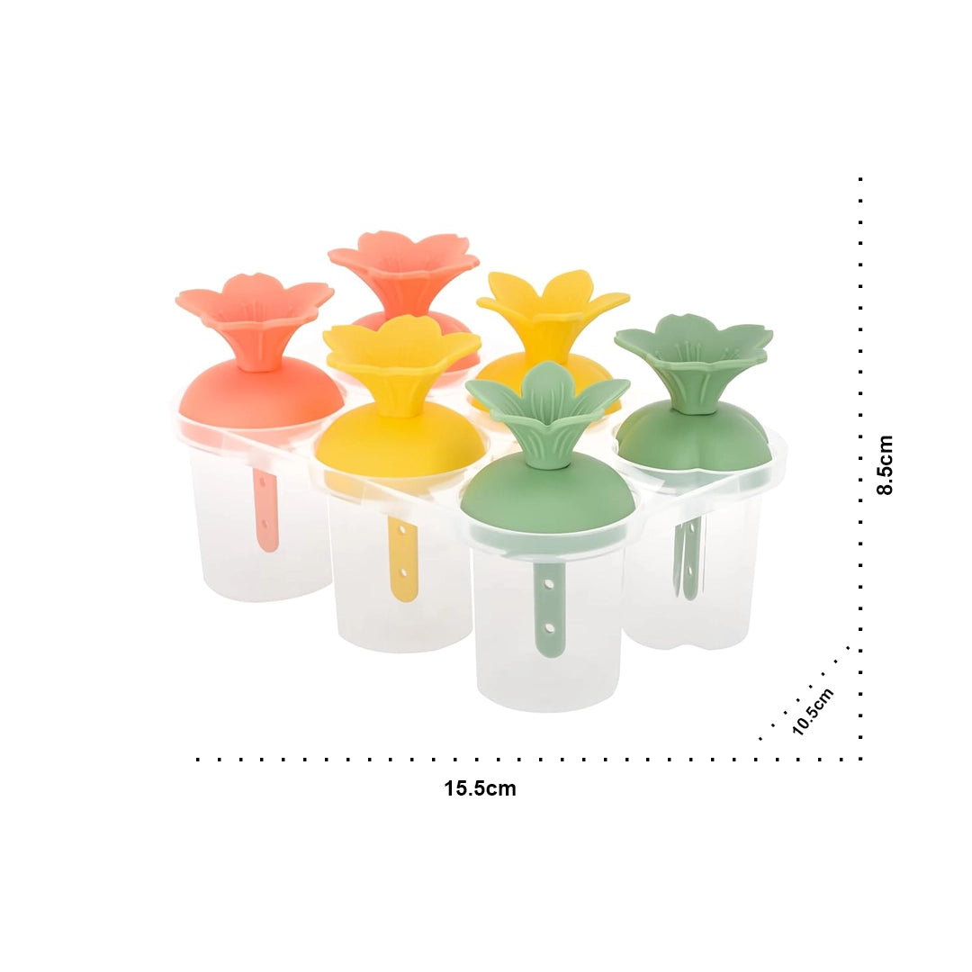 Mini Flower Ice Pop Mould Set