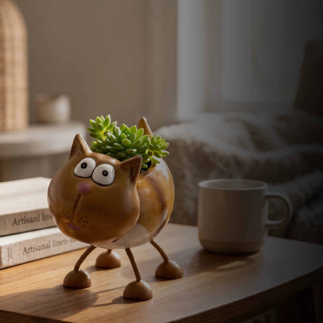 Syso Cute Cartoon Animal Planter Pot