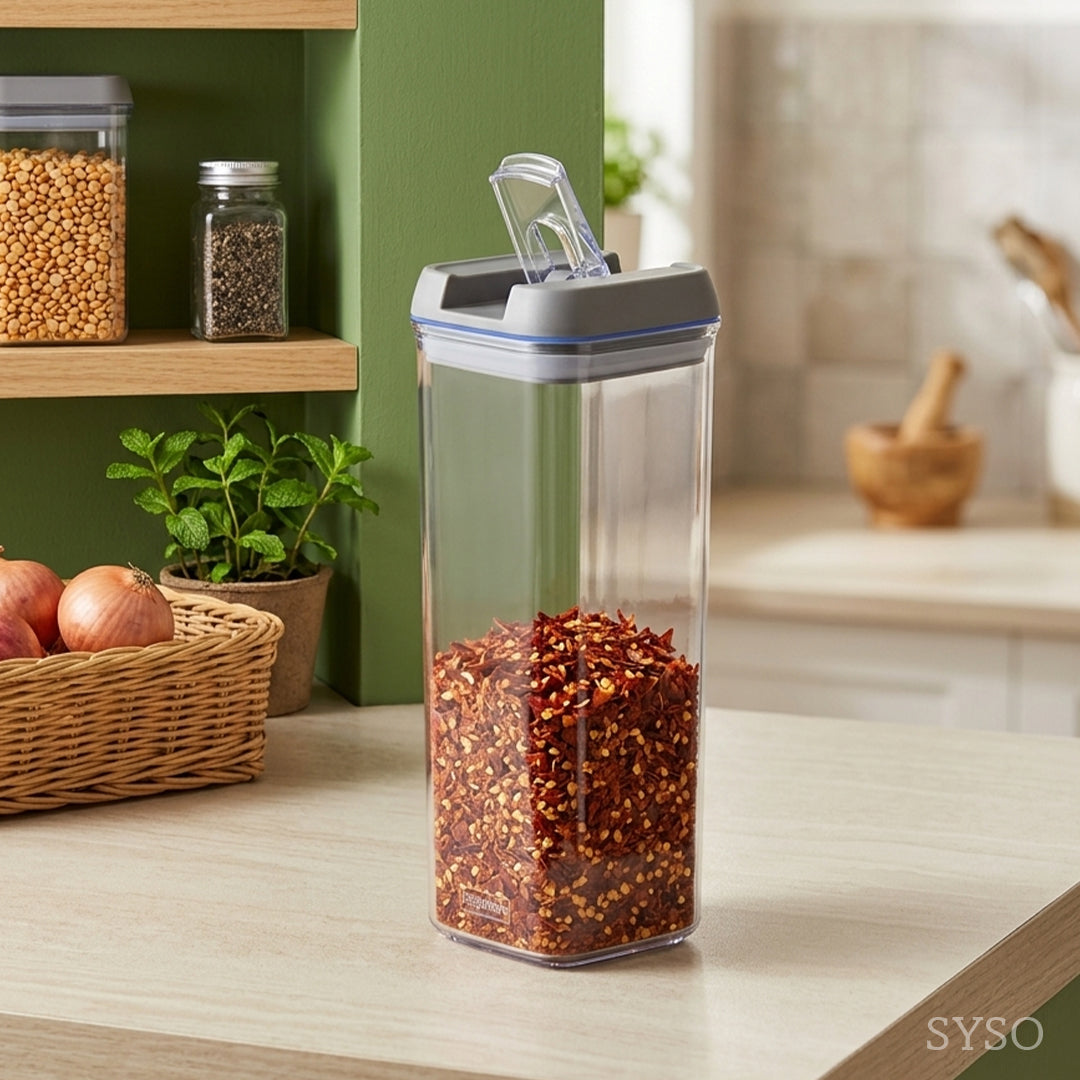 Syso Eazy Lock Airtight Food Storage Container 500ML BPA-Free Kitchen Organizer