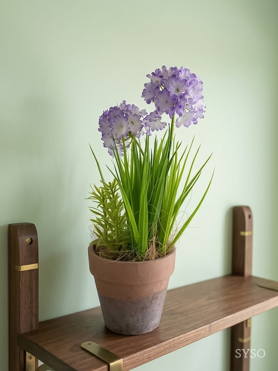 Lavender Meadow Decorative Pot