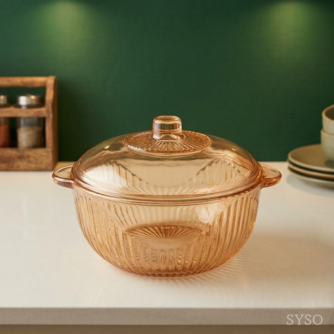Flowing Cloud Pot with lid