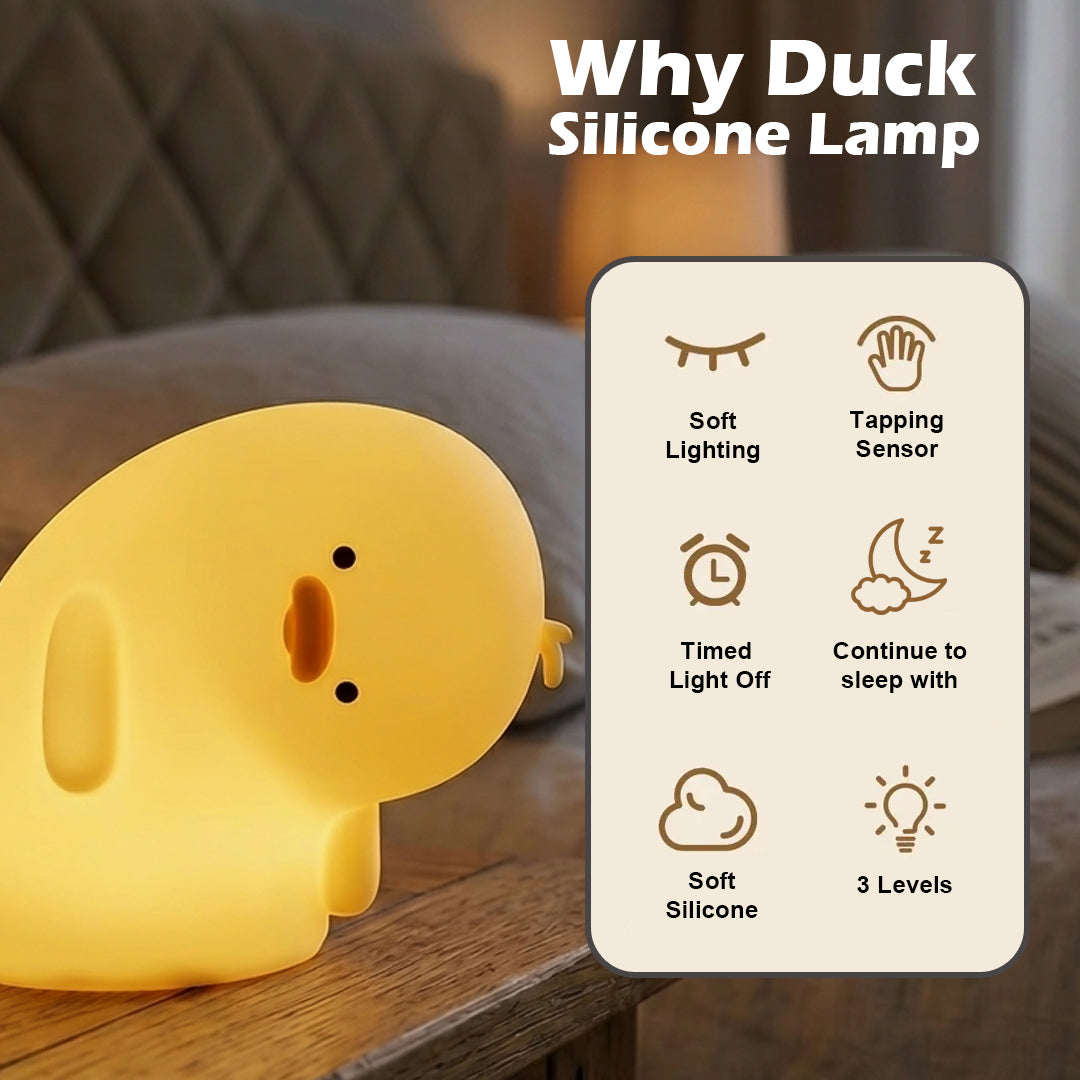 Why Duck Silicone Lamp