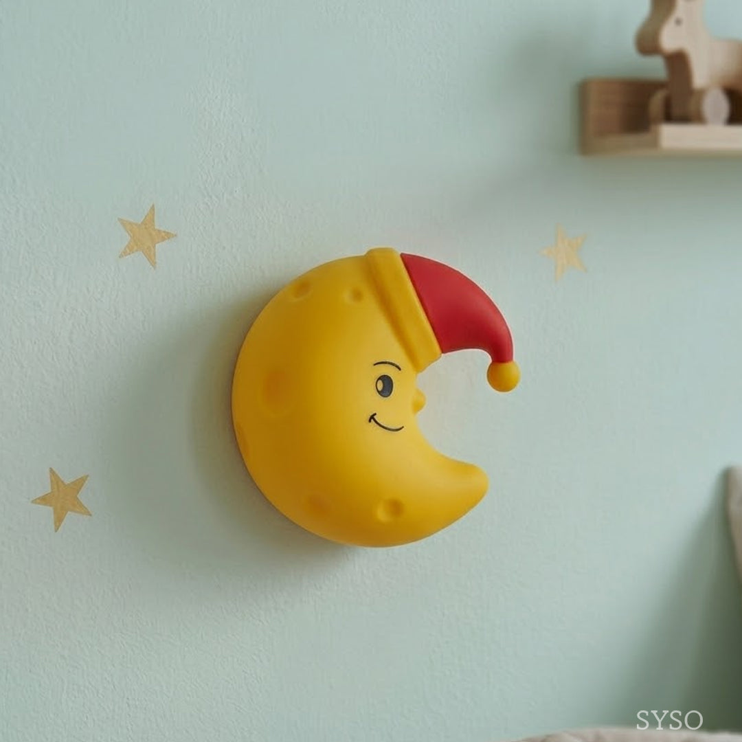 MoonGlow Silicone Night Light with Magnetic mount