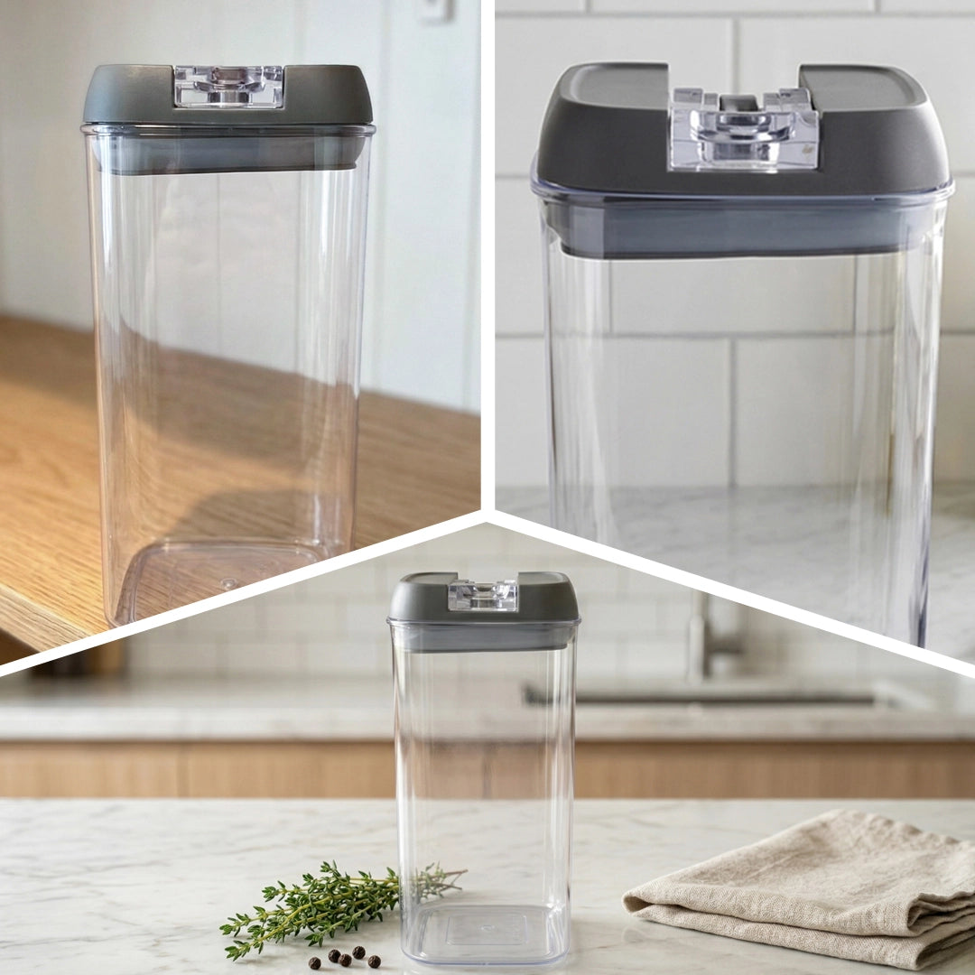 Syso Eazy Lock Airtight Food Storage Container 500ML BPA-Free Kitchen Organizer