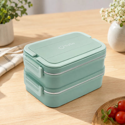 Syso Premium Double Layer Lunch Box (1650ml) – Durable & Travel-Friendly