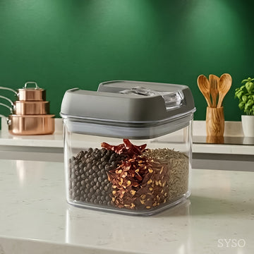 Syso Eazy Lock Airtight Food Storage Container 500ML BPA-Free Kitchen Organizer