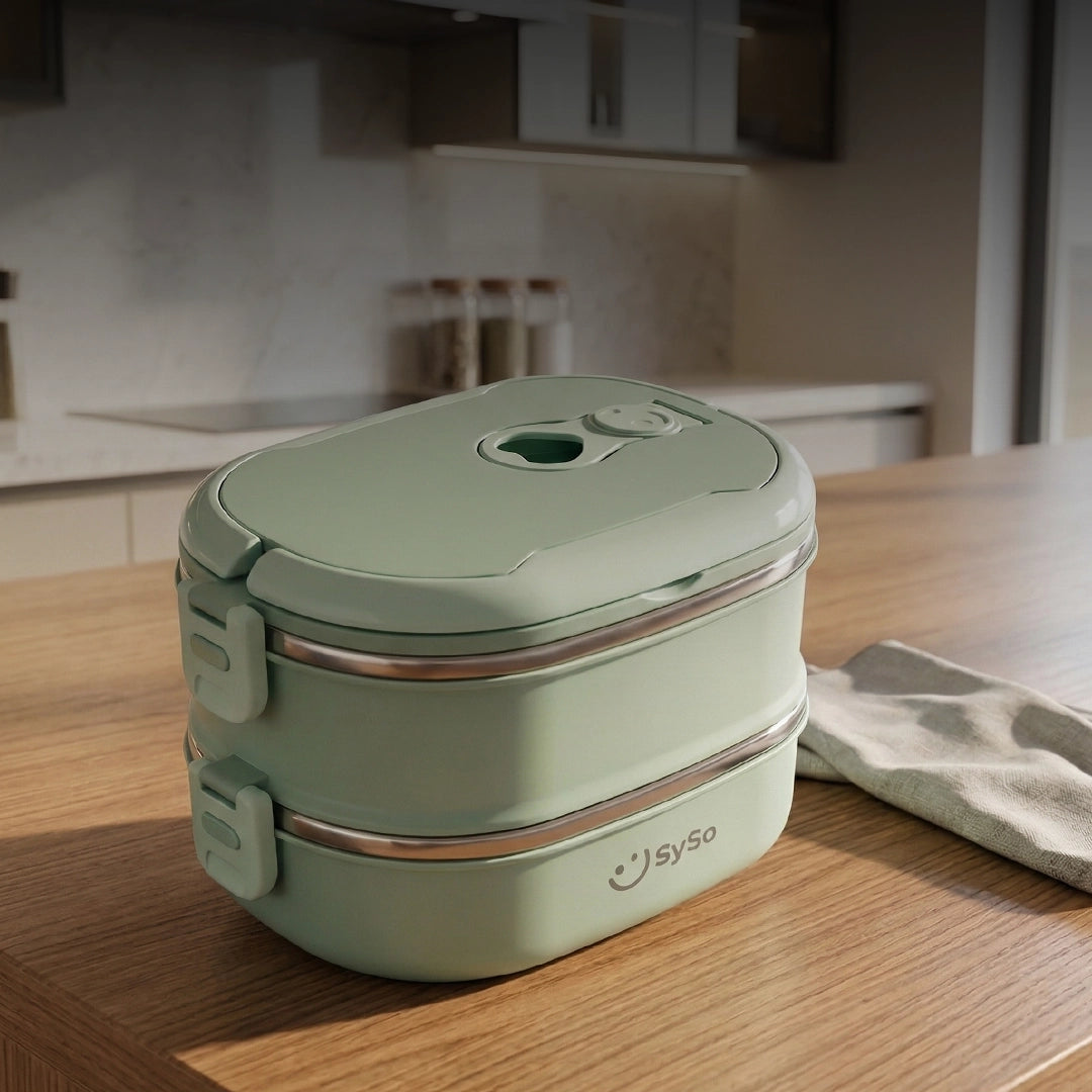 Syso Double Layer Lunch Box (1800ml)