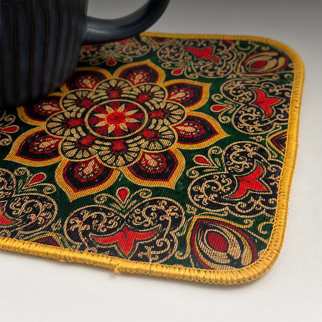 Syso Mughal Green – Heat Resistant Table Mat Set of 3