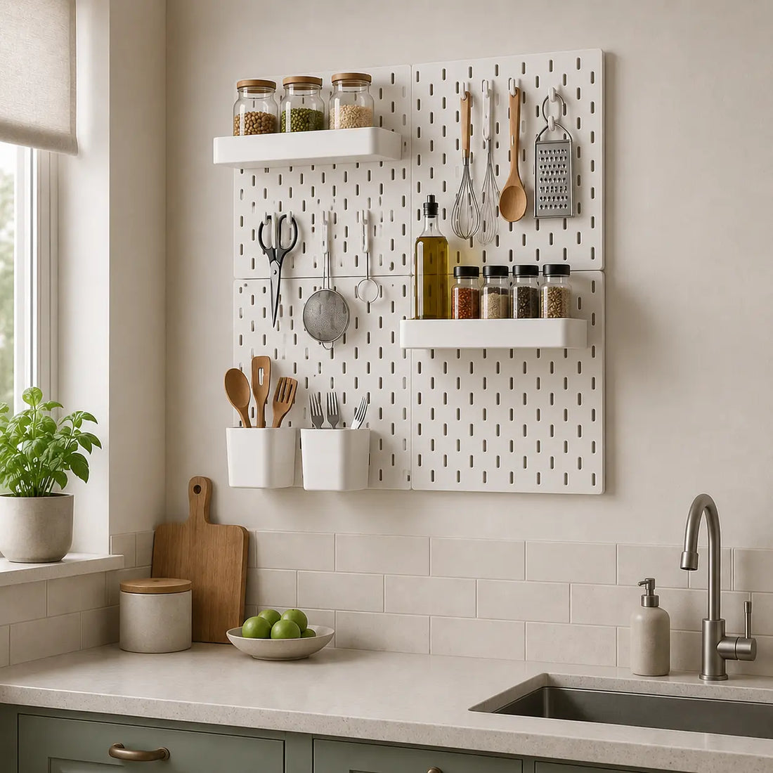 Syso Wall Mount Pegboard Organizer