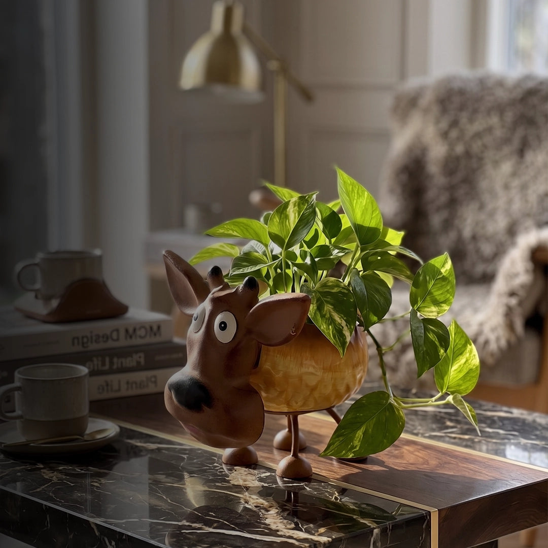 Syso Cute Cartoon Animal Planter Pot