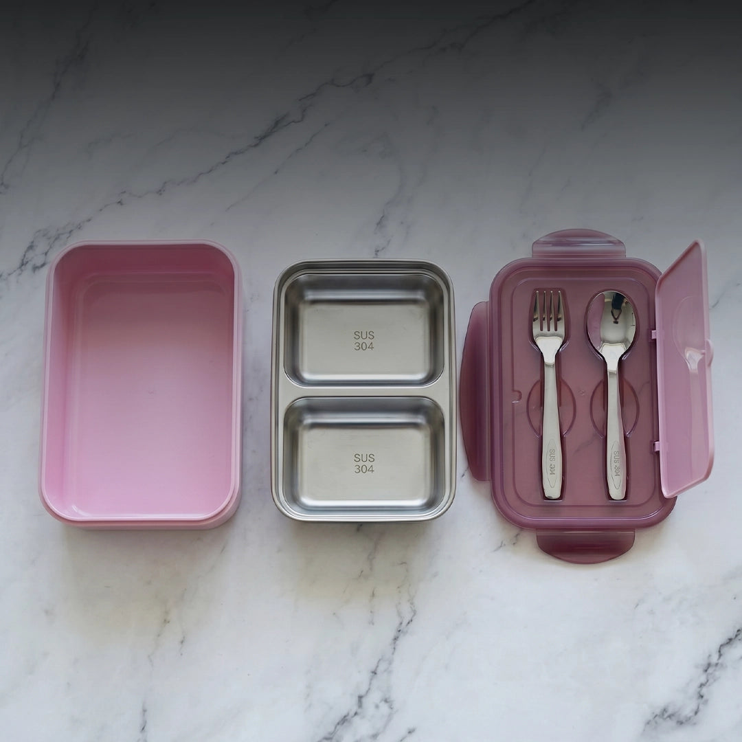 Syso Two Compartment Lunch Box (900ml)