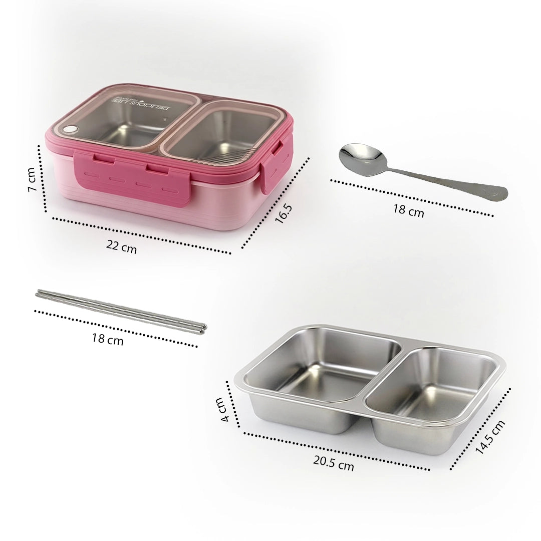 Stainless steel Bento Lunch Box(700ml)