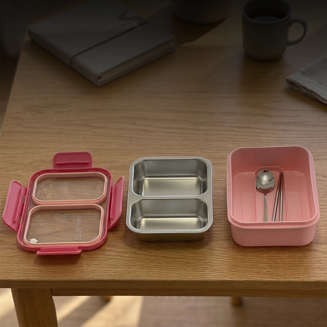 Stainless steel Bento Lunch Box(700ml)