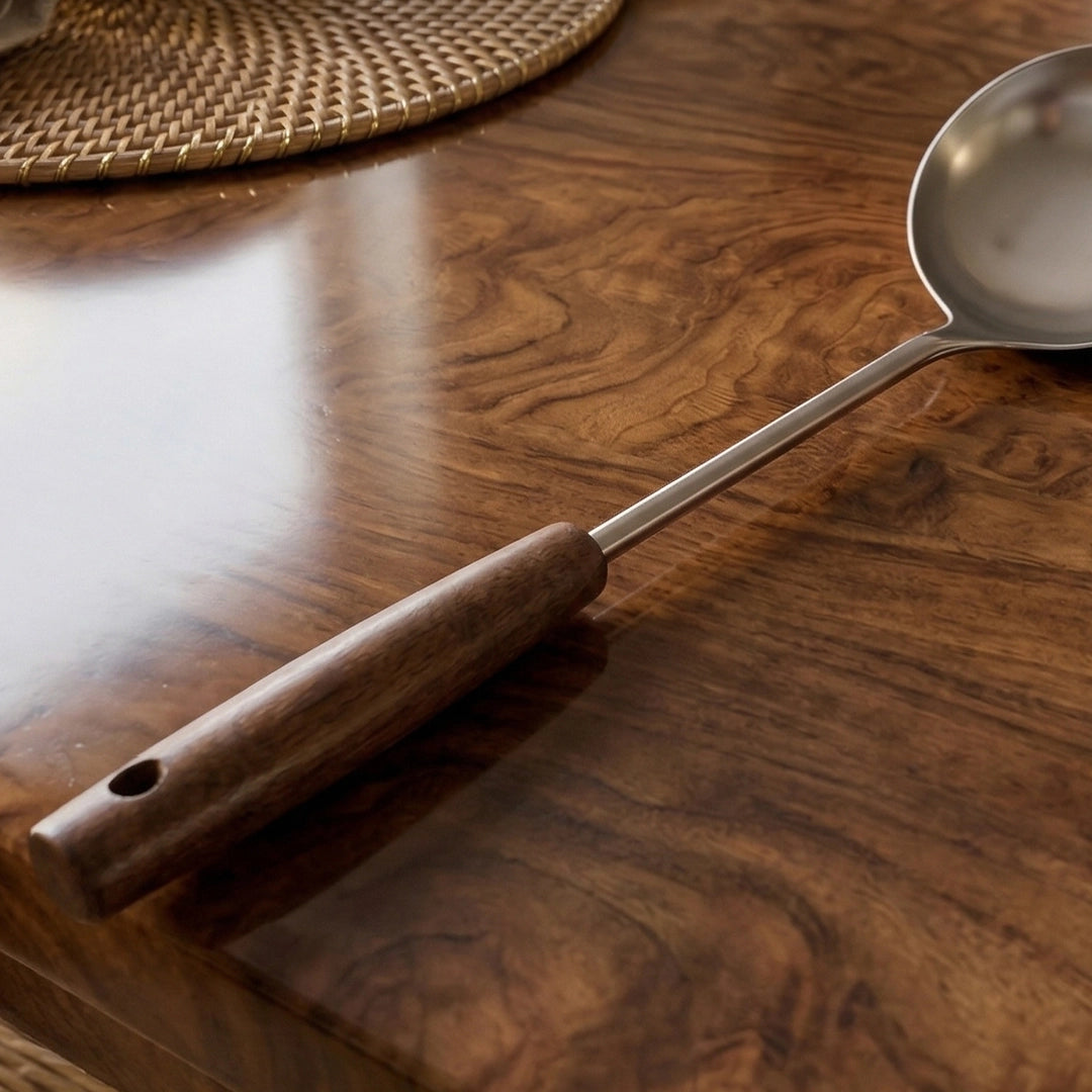Syso WoodTouch Premium Stainless Steel Cooking Ladle