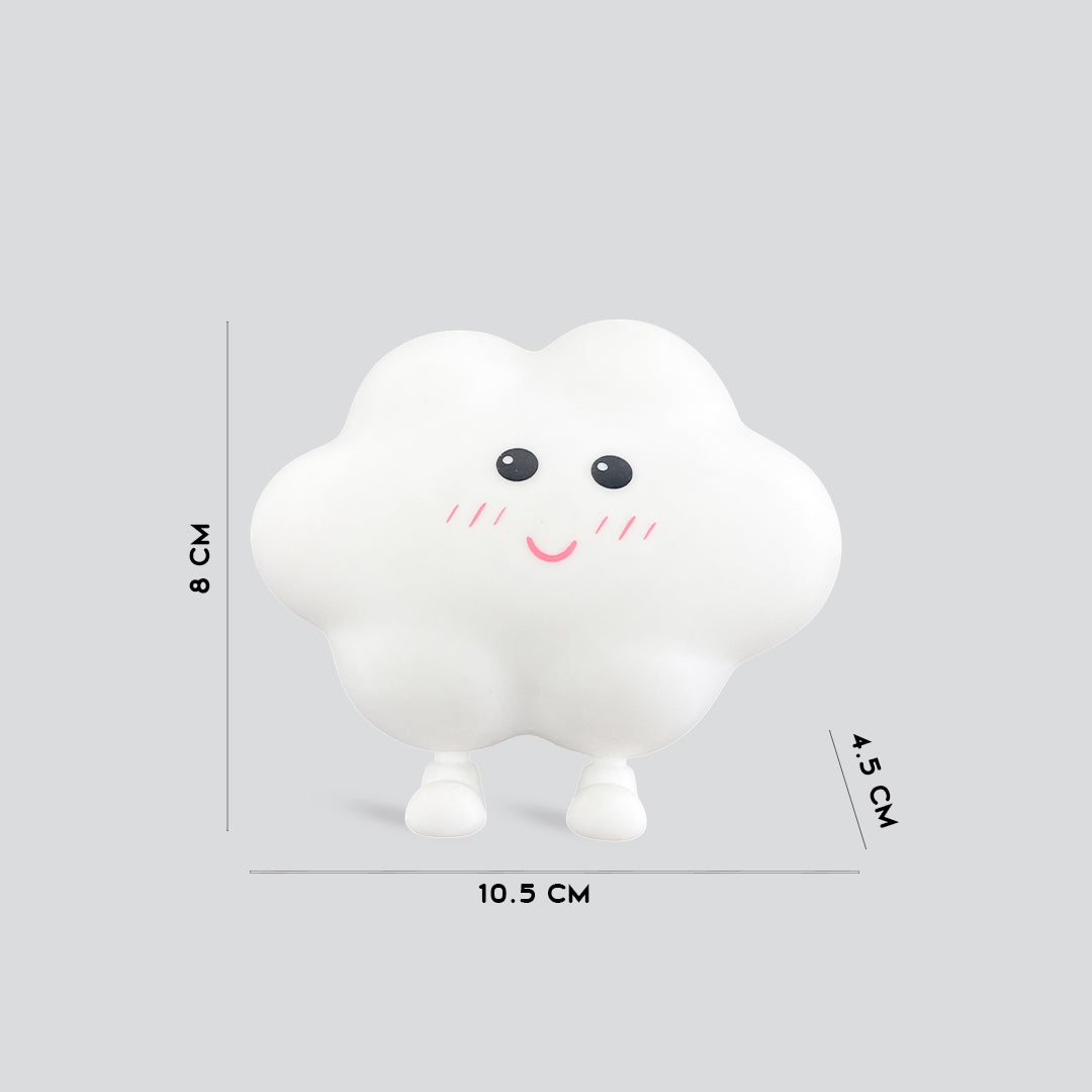 CloudGlow Silicone Night Light with Magnetic mount