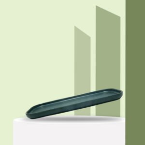 SYSO BLACK MELAMINE PLATE