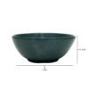 SYSO BLACK MELAMINE BOWL