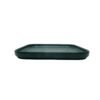 SYSO BLACK MELAMINE SQUARE PLATE