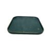 SYSO BLACK MELAMINE SQUARE PLATE
