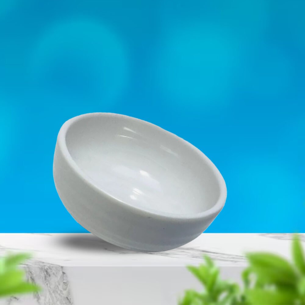 WHITE MELAMINE PLATE