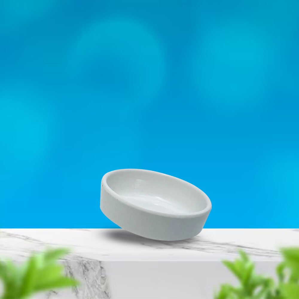 WHITE MELAMINE PLATE