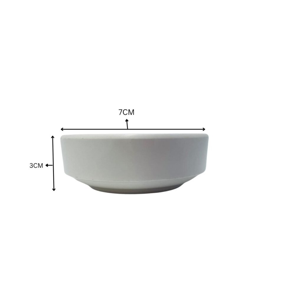 SYSO WHITE MELAMINE BOWL