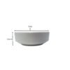 SYSO WHITE MELAMINE BOWL