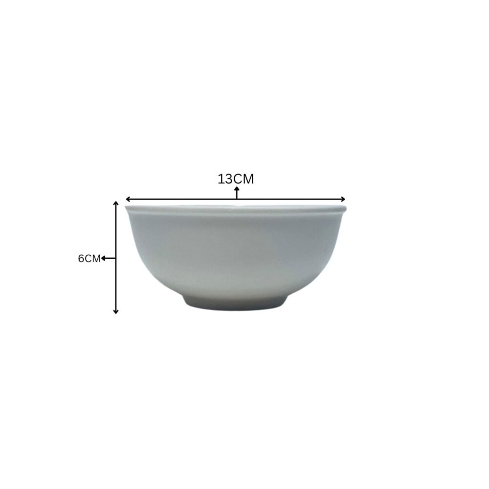 SYSO WHITE MELAMINE BOWL