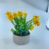 PLASTIC FLOWER WITH POT