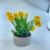 PLASTIC FLOWER WITH POT