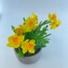 PLASTIC FLOWER WITH POT