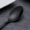 BLACK MELAMINE SPOON