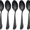 BLACK MELAMINE SPOON