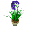 CLOTH_FLOWER_WITH_BRICK_POT-