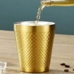 STEEL CUP 300 ML-GOLD