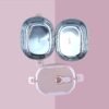 Syso Insulated Lunch Box, Double Layered, Polished Stainless Steel, Leak-Resistant Container for School, Girls and Boys (Pink)