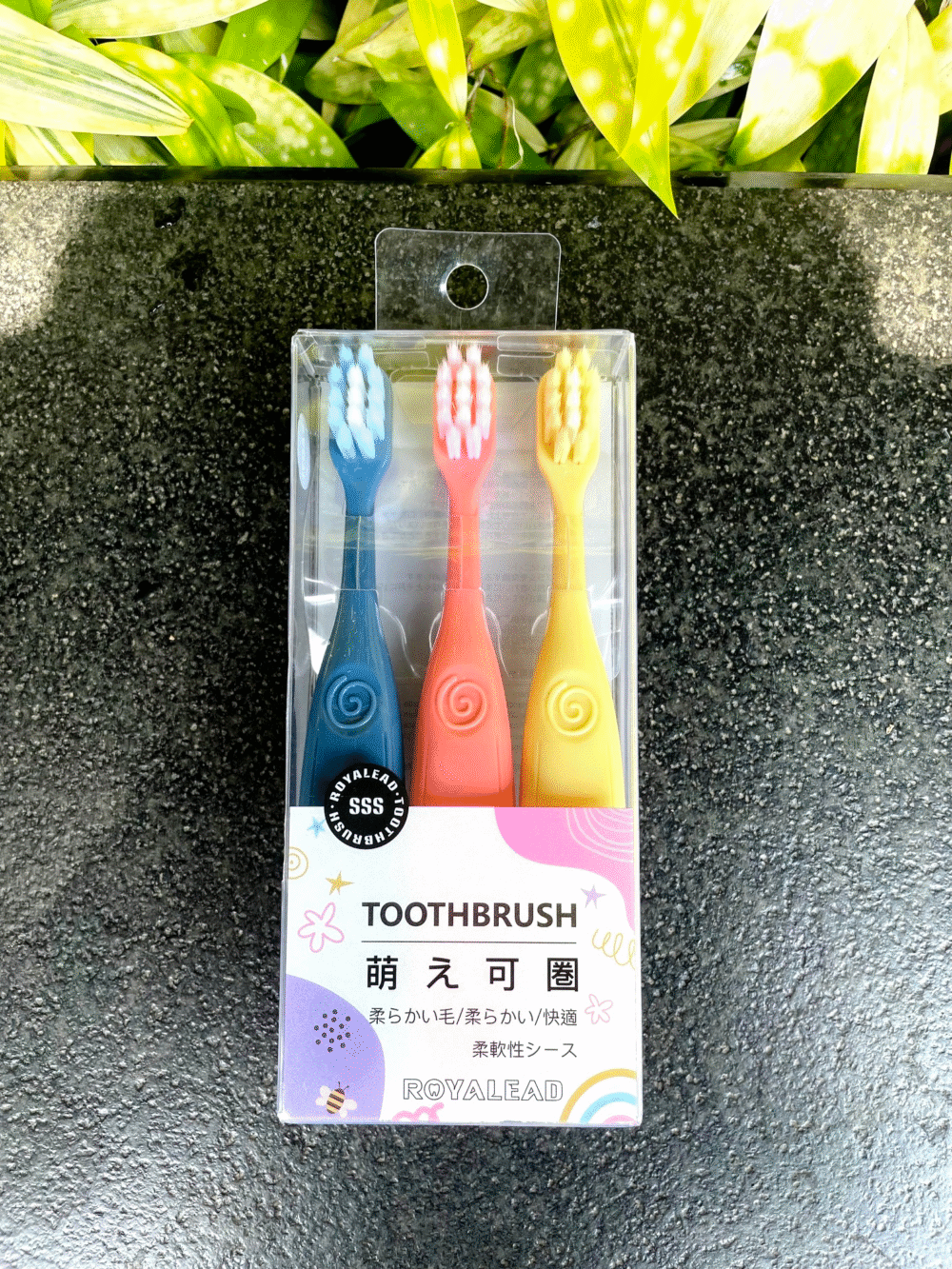 TOOTHBRUSH FOR KIDS - 3 PCs