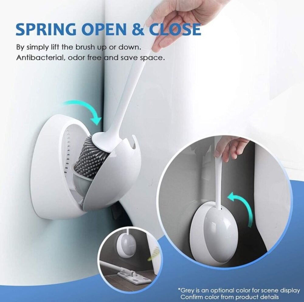 WALL MOUNTED TOILET BRUSH