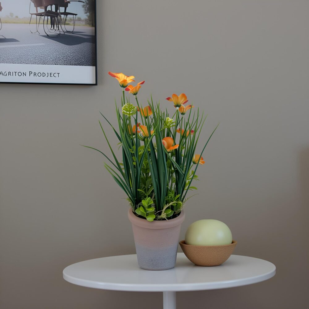 artificial flower with pot syso_