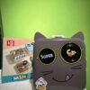 CAT SHAPED LUNCHBOX WITH SAUCE CUP AND SPOON