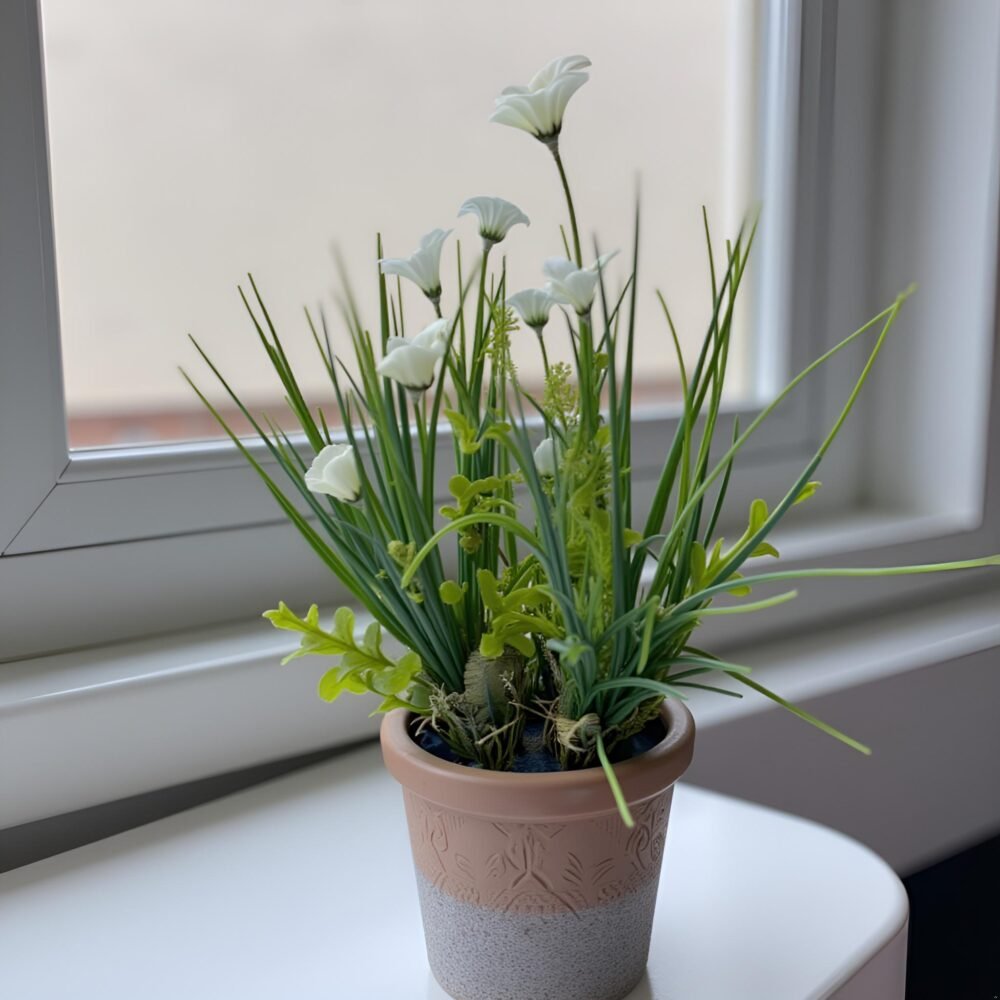 syso flower with pot syso