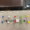 DOUBLE ALLOY HOOK RAIL 5 PIN
